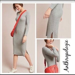 Ribbed knit dress